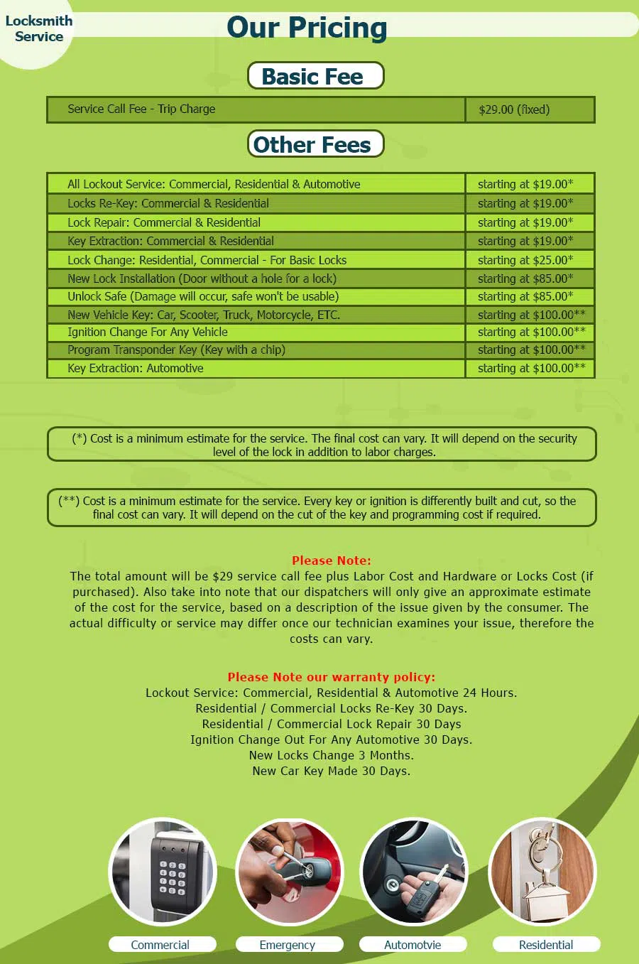 Expert Locksmith Services Gibsonton, FL 813-261-4759